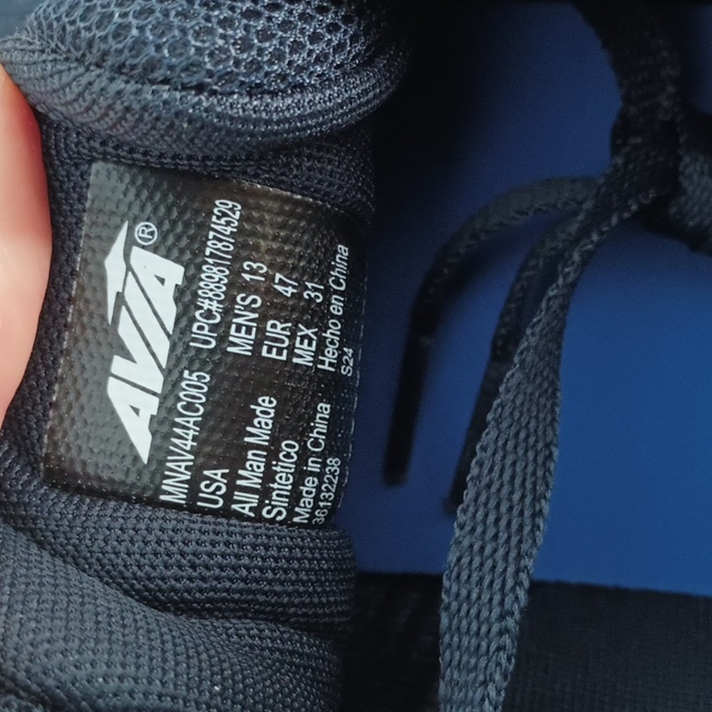 Avia Men's Sleek Jogger Sneakers *Color* Navy Size 13 NWT - Picture 10 of 15